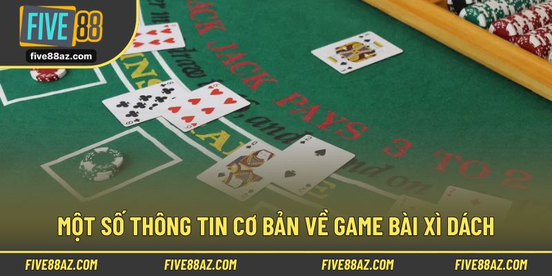 Khái niệm game bài xì dách